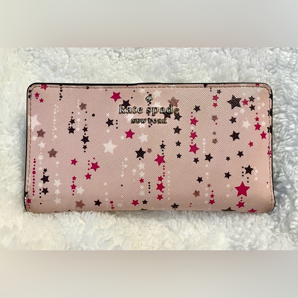 *NWI* Kate Spade Twinkle Pattern Phone Wallet/Wristlet -K4727 -Gold Toned Zipper